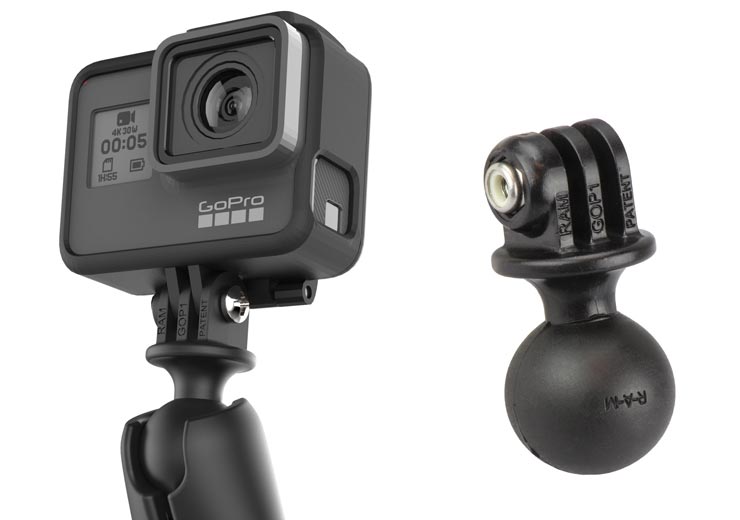 fløde Håndbog kondensator GoPro Camera Mounts | RAM® Mounts – RAM Mounts