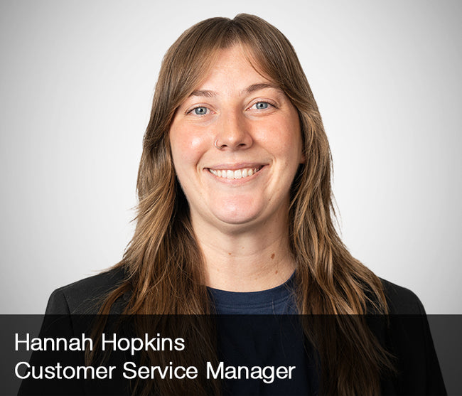 Hannah Hopkins - Customer Service Manager