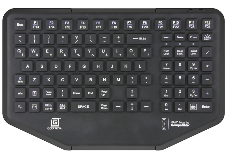 GDS® Keyboard™ with 10-Key Numeric Pad | RAM® Mounts