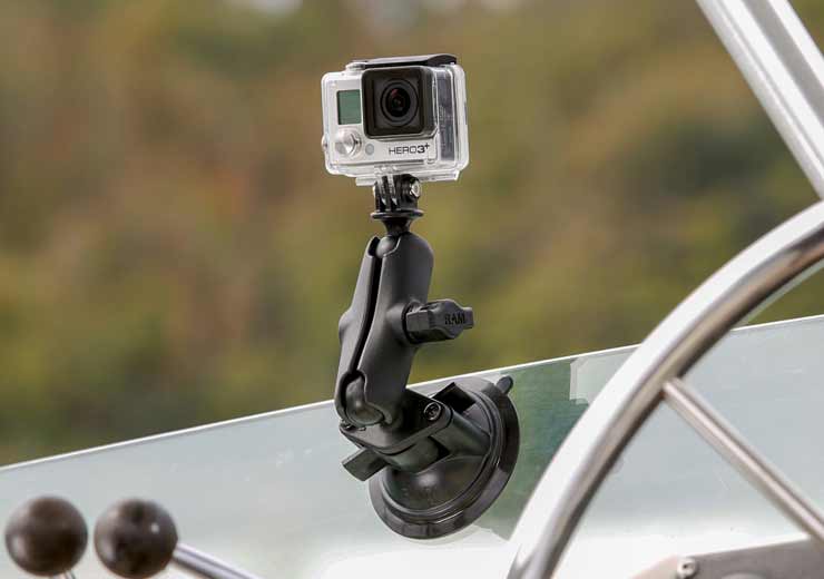 Phone, Tablet and Camera Mounts for Boats