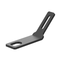 A render for an end of tube mounting style, specifically for a seat track