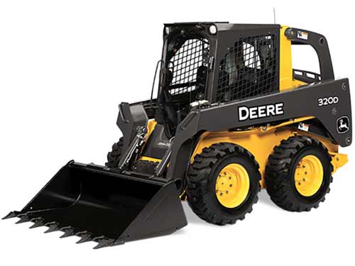Montageoplossing in een skid-steer