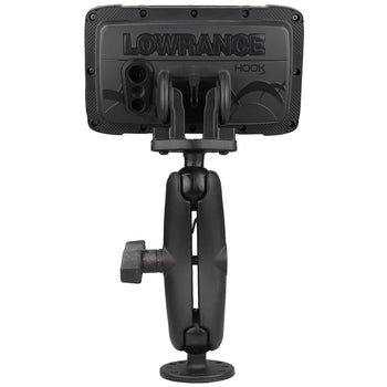 RAM® Double Ball Mount for Lowrance Hook² & Reveal 5 Series – RAM