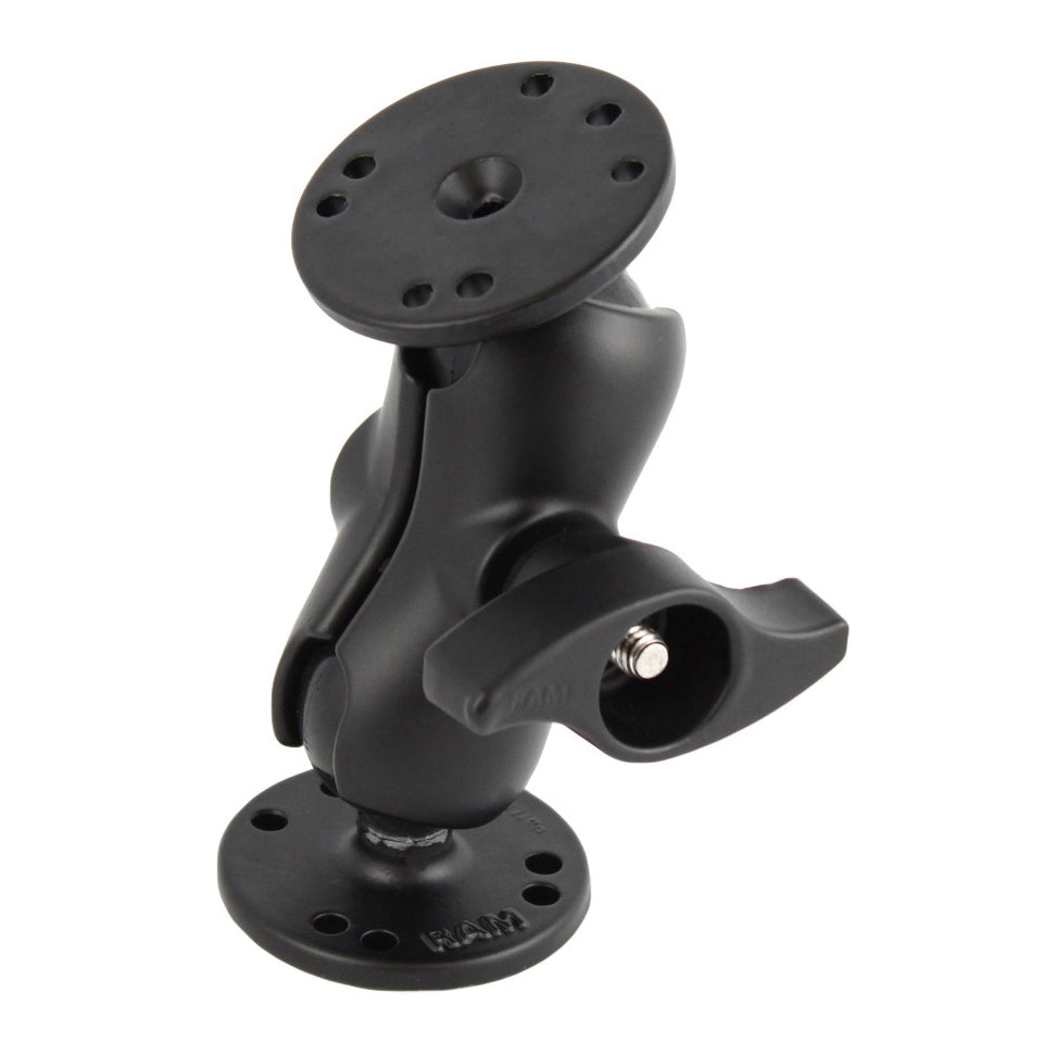 RAM® Double Ball Mount with Metal Knob - C Size Short – RAM Mounts