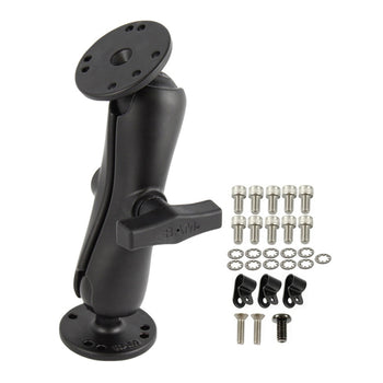 RAM® Double Ball Mount with Unified Barcode Hardware