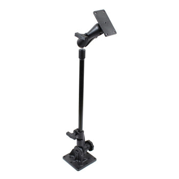 RAM® Pedestal Mount with 18" Pipe and Rectangular Plate Adapter