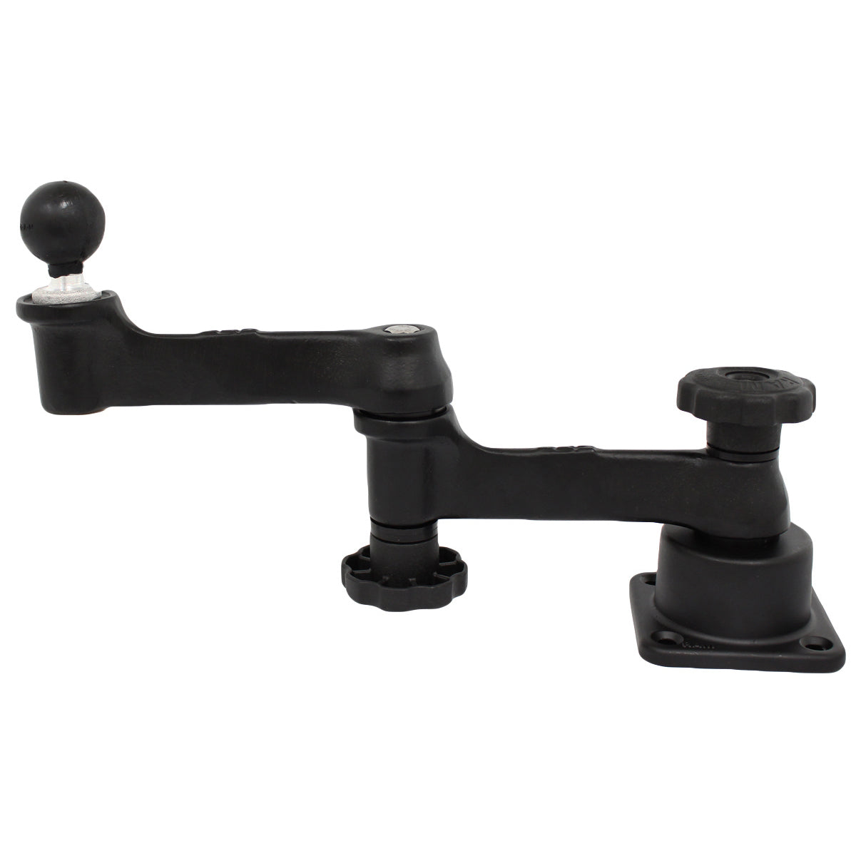 RAM® Horizontal 12" Swing Arm Mount with Ball RAM Mounts