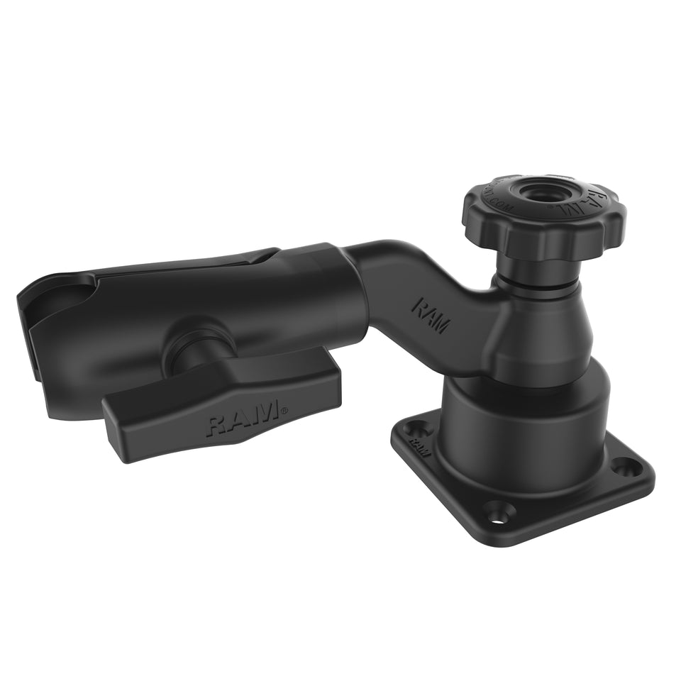 RAM® Horizontal 6" Swing Arm Mount with Fixed Socket Arm RAM Mounts