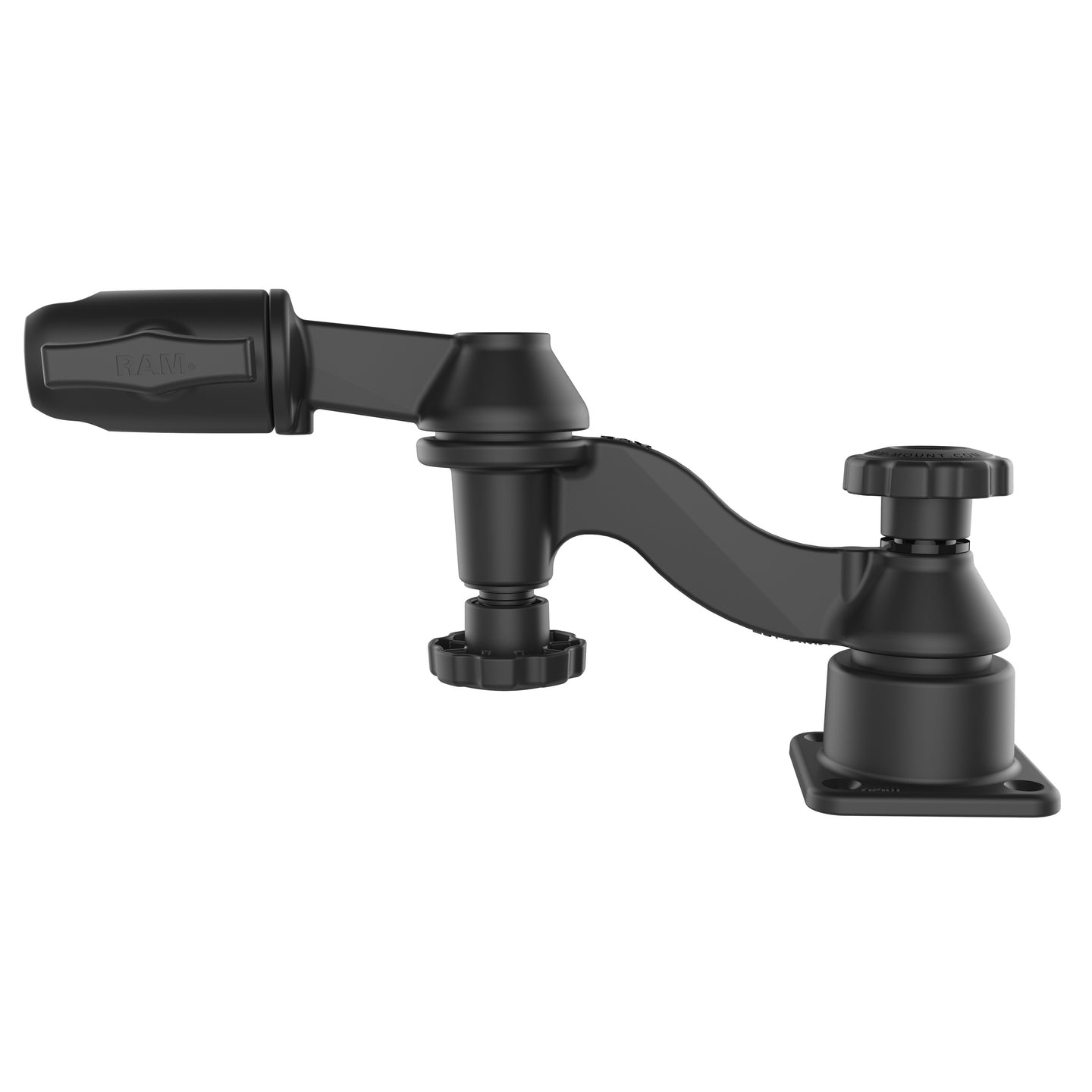 RAM® Horizontal 12" Swing Arm Mount with Socket Arm RAM Mounts
