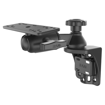 RAM® Vertical 6" Swing Arm Mount with Round Ball Adapter