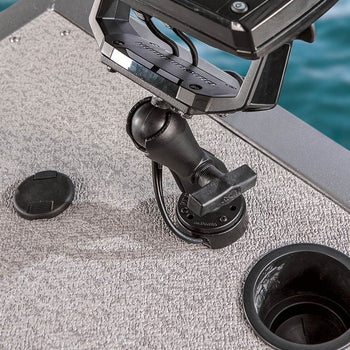 RAM® Drill-Down Marine Electronic Mount with Cable Manager