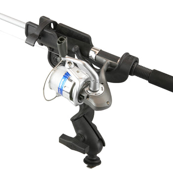 RAM® Light-Speed™ Fishing Rod Holder with Rail Base – RAM Mounts