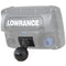 RAM® Quick Release Ball Adapter for Lowrance Elite 5 & 7 Ti + More