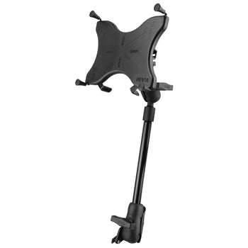 RAM® X-Grip® Wheelchair Seat Track Mount for 9"-10" Tablets