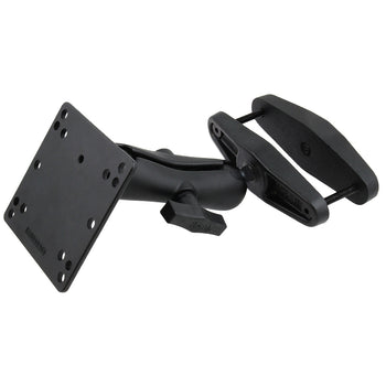RAM® 5" Square Post Clamp Mount with 100x100mm VESA Plate