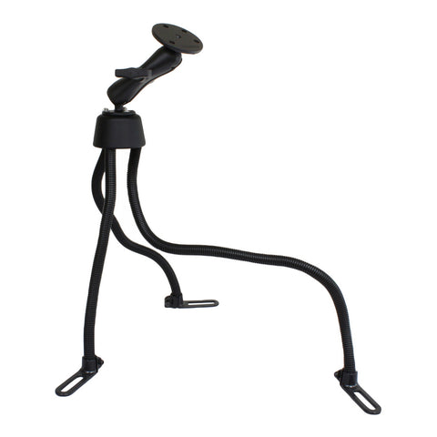 RAM® Pod™ III Double Ball Vehicle Mount with Large Round Plate