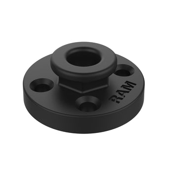 RAM® Round Base Adapter with Aluminum Octagon Button