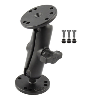 RAM® Double Ball Mount with #6-32 Hardware for Garmin GPSMAP + More