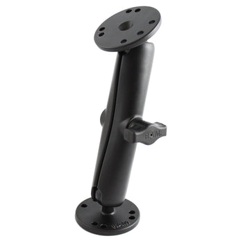 RAM® Universal Double Ball Mount with Two Round Plates - B Size