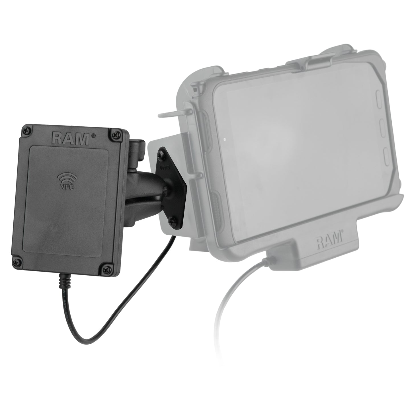 RAM® NFC Extender with DrillDown Double Ball Mount RAM Mounts