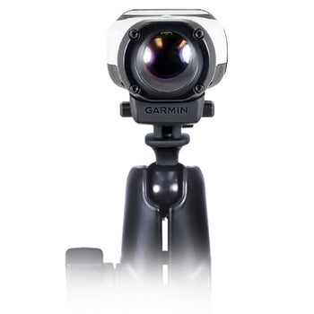 RAM® Double Ball Yoke Clamp Mount with Garmin VIRB™ Camera Adapter