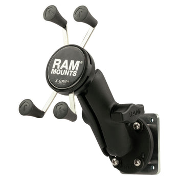 RAM® X-Grip® Phone Mount with Drill-Down Base & Backer Plate – RAM Mounts