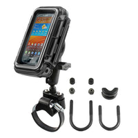 RAM-B-149Z-2-AQ2:RAM-B-149Z-2-AQ2_1:RAM® Aqua Box® ATV/UTV Rail Mount for Medium Devices