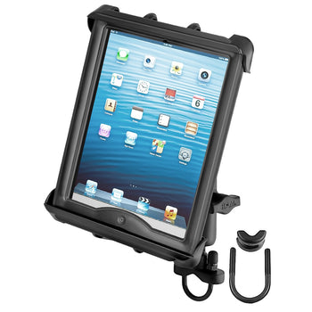 RAM® Tab-Tite™ Handlebar U-Bolt Mount for Large Tablets with Cases