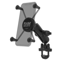 RAM-B-149Z-UN10U:RAM-B-149Z-UN10U_1:RAM® X-Grip® Large Phone Mount with Handlebar U-Bolt Base - Medium