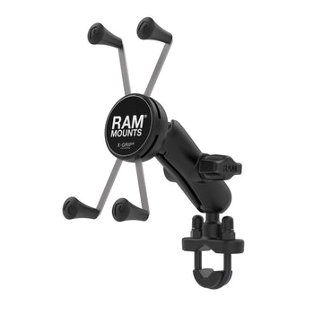RAM® X-Grip® Large Phone Mount with Handlebar U-Bolt Base - Medium