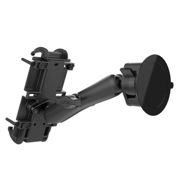 RAM® Quick-Grip™ XL Phone Mount with Twist-Lock™ Suction Cup - Long