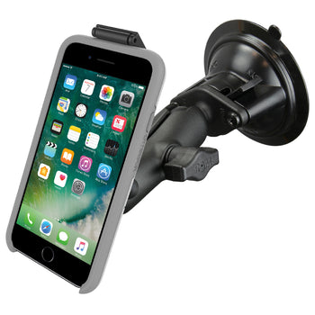 X-P23K | Heavy-Duty Strong Suction Cup Mount | ONE-LOCK for Phone