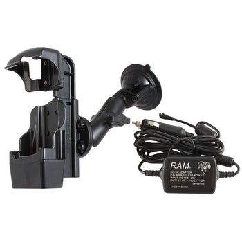 RAM® Twist-Lock™ Suction Cup Mount with Dock for Motorola MC67 + More