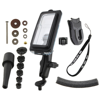 RAM® Aqua Box® Pro 20 for iPhone 5 with Motorcyle Fork Stem Base