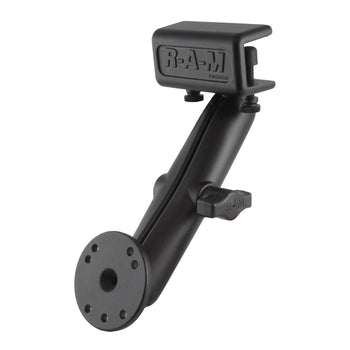 RAM® Glare Shield Clamp Mount with Round Plate