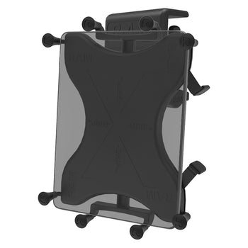 RAM® X-Grip® Mount with Glare Shield Clamp Base for 9"-10" Tablets