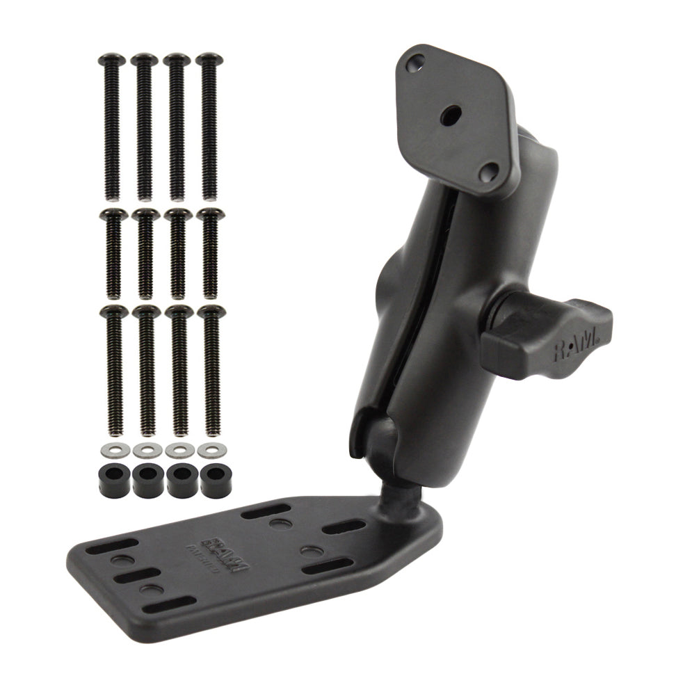 RAM® Offset Reservoir Cover Double Ball Mount – RAM Mounts