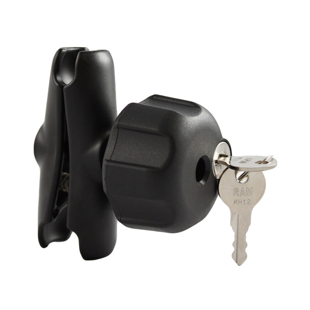 RAM® Double Socket Arm with Key Lock Knob - B Size Medium – RAM Mounts