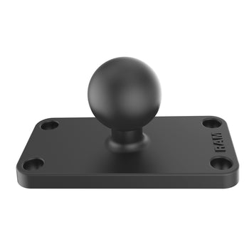 RAM® Ball Base with 1" x 2.5" 4-Hole Pattern - B Size