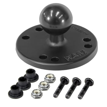 RAM® Ball Adapter with Hardware for Raymarine Dragonfly - B Size