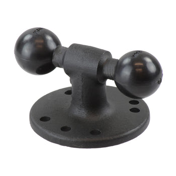 RAM® Double Ball Adapter with Round Base - B Size