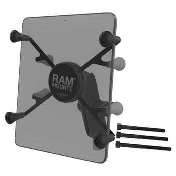 RAM® X-Grip® with Motorcycle Handlebar Clamp Base for 7"-8" Tablets