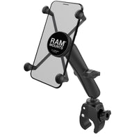 RAM-B-400-C-UN10U:RAM-B-400-C-UN10U_1:RAM® X-Grip® Large Phone Mount with Tough-Claw™ Small Clamp Base - Long