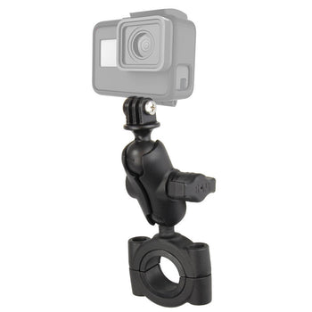 RAM® Torque™ Large Rail Base with Universal Action Camera Adapter