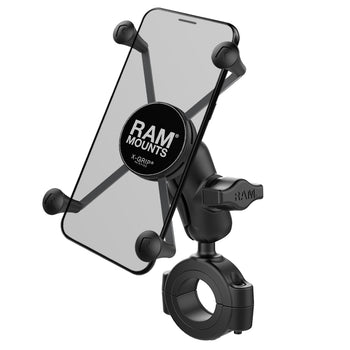 RAM® X-Grip® Large Phone Mount with Torque™ Large Rail Base - Short Arm