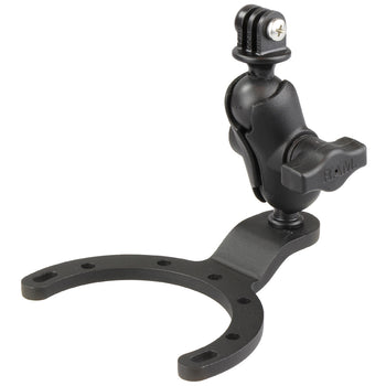 RAM® Large Gas Tank Mount with Universal Action Camera Adapter