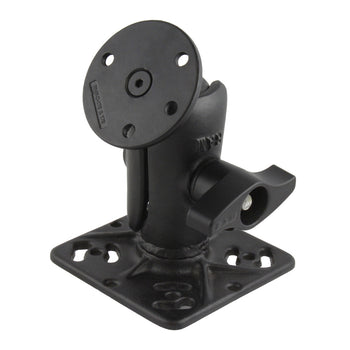 RAM® Drill-Down Mount with Steel Reinforced Large Round Plate