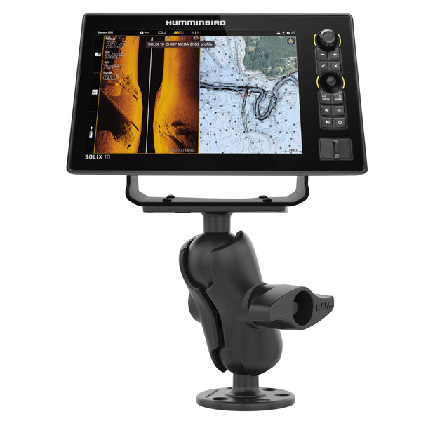 RAM® Drill-Down Ball Mount for Humminbird Helix 8-10 & XPLORE