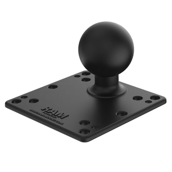 RAM® 100x100mm VESA Plate with Ball - D Size No Spacers