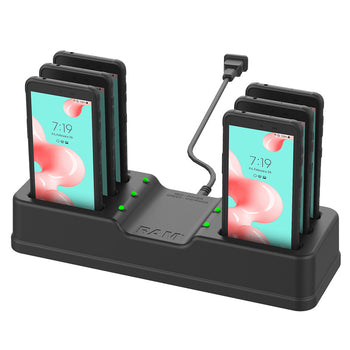 RAM® 6-Port Charging Dock for Samsung XCover 5